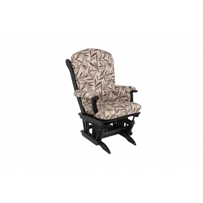 Wooden Glider Chair B30 (Black/Canopy760)